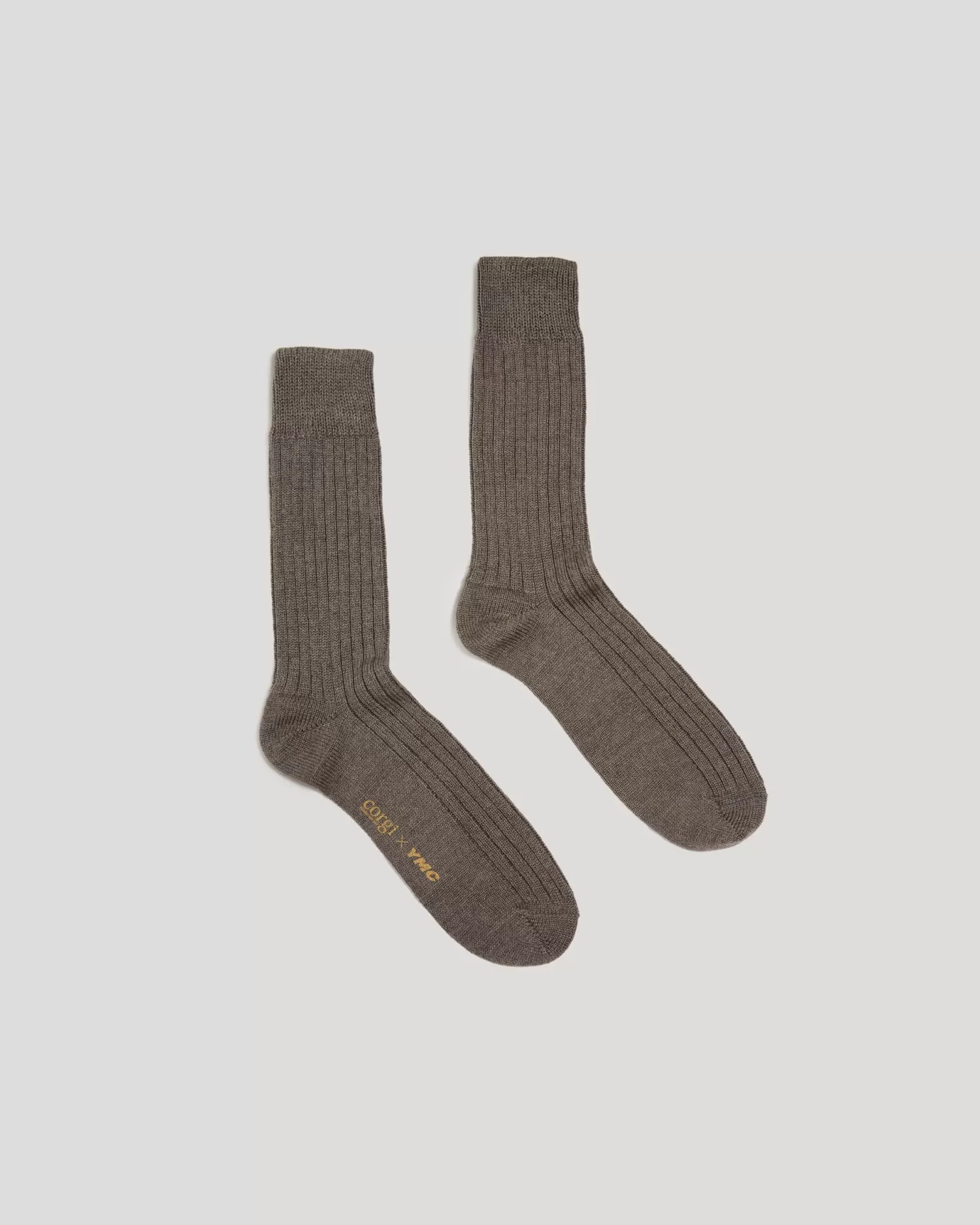 Sale Plain Wool Rib Sock Socks