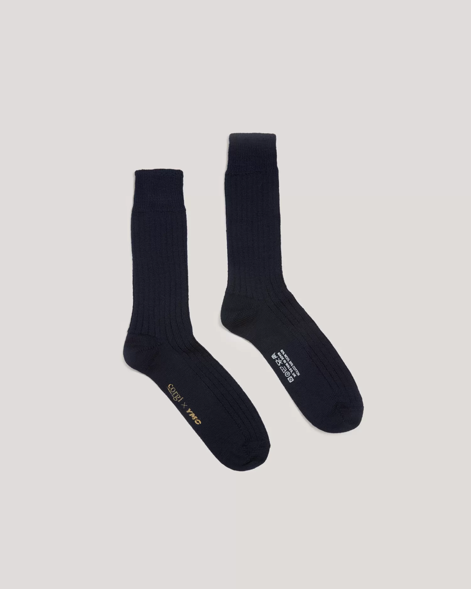 Store Plain Wool Rib Sock Socks