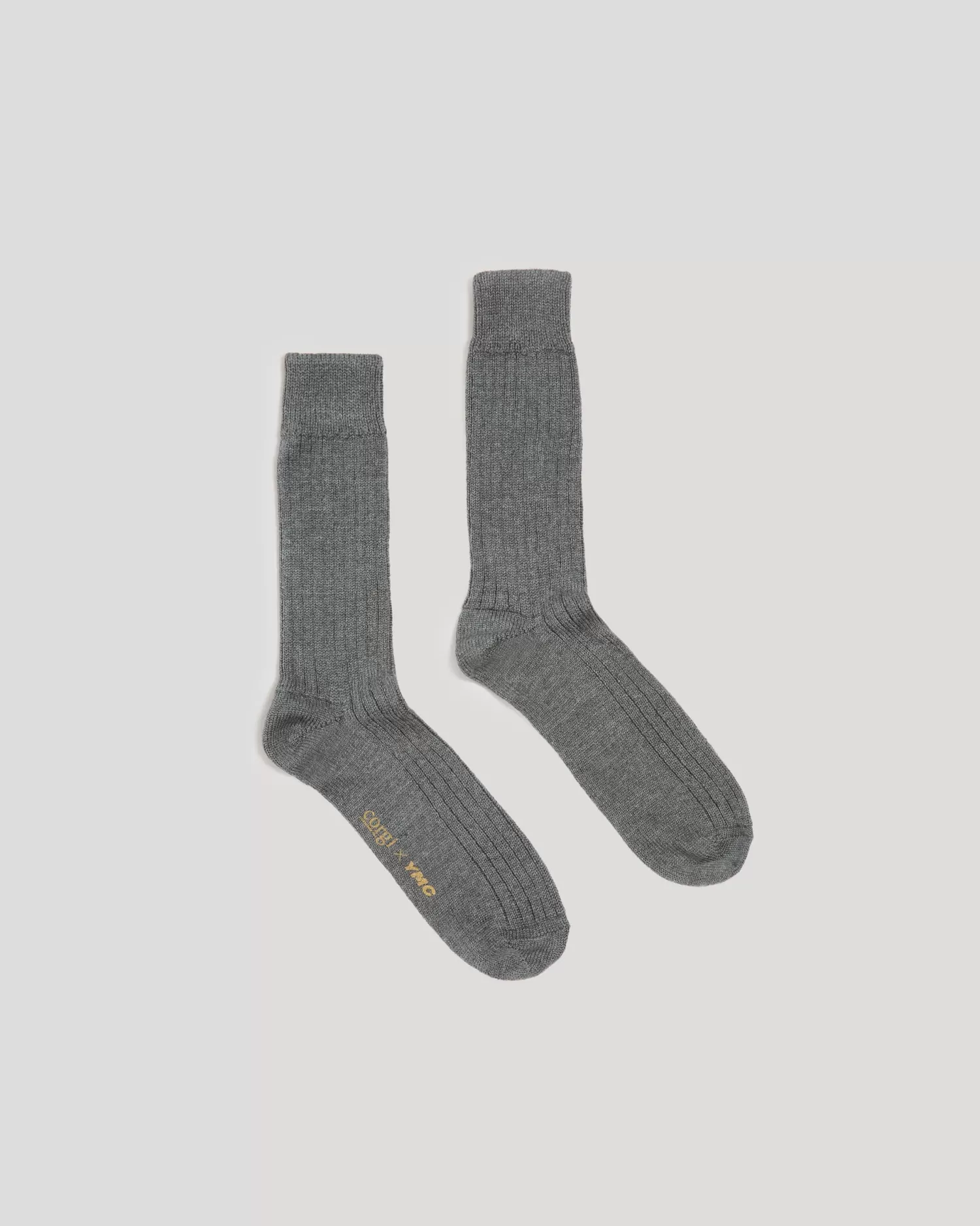 Discount Plain Wool Rib Sock Socks