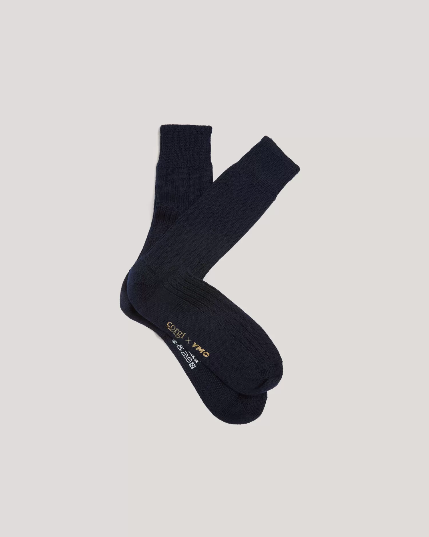 Store Plain Wool Rib Sock Socks