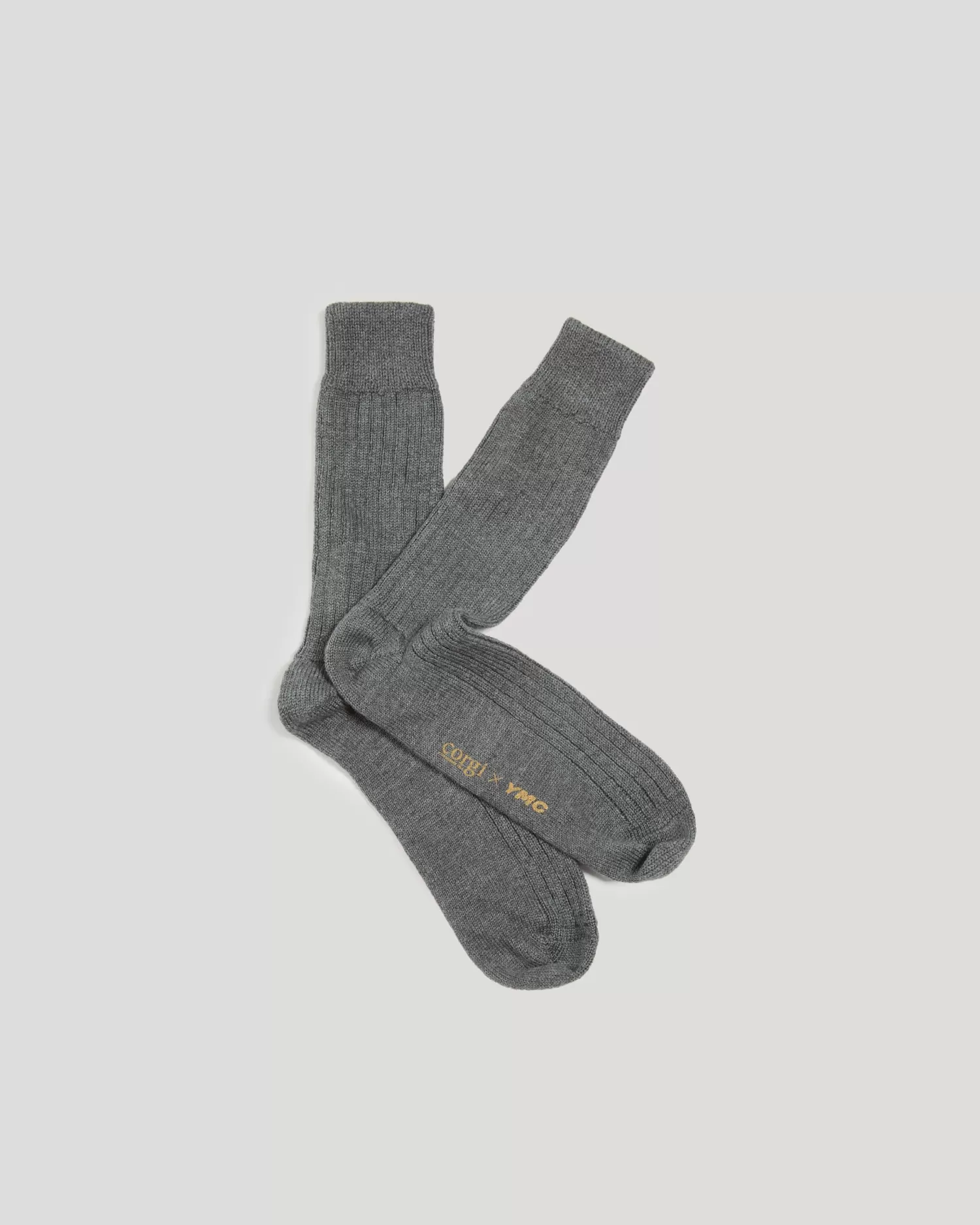 Discount Plain Wool Rib Sock Socks