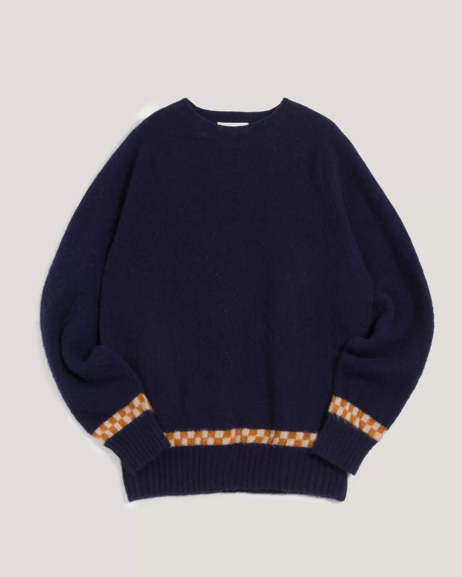 Best Sale Suedehead Check Jumper Knitwear