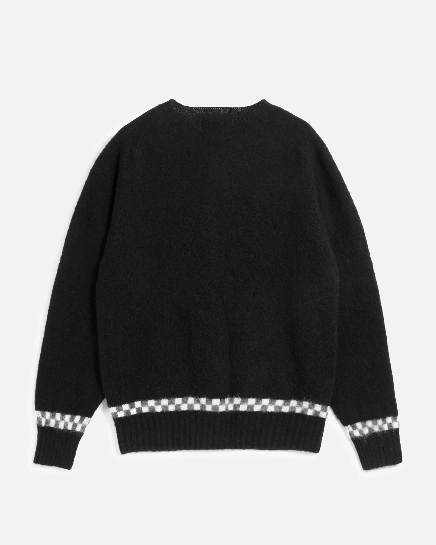 Fashion Suedehead Check Jumper Knitwear