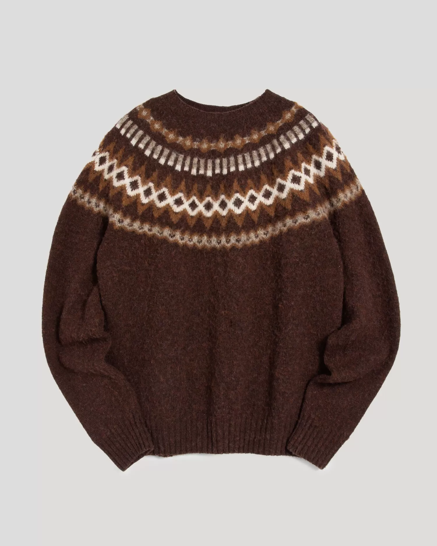 Hot Suedehead Fairisle Jumper Knitwear