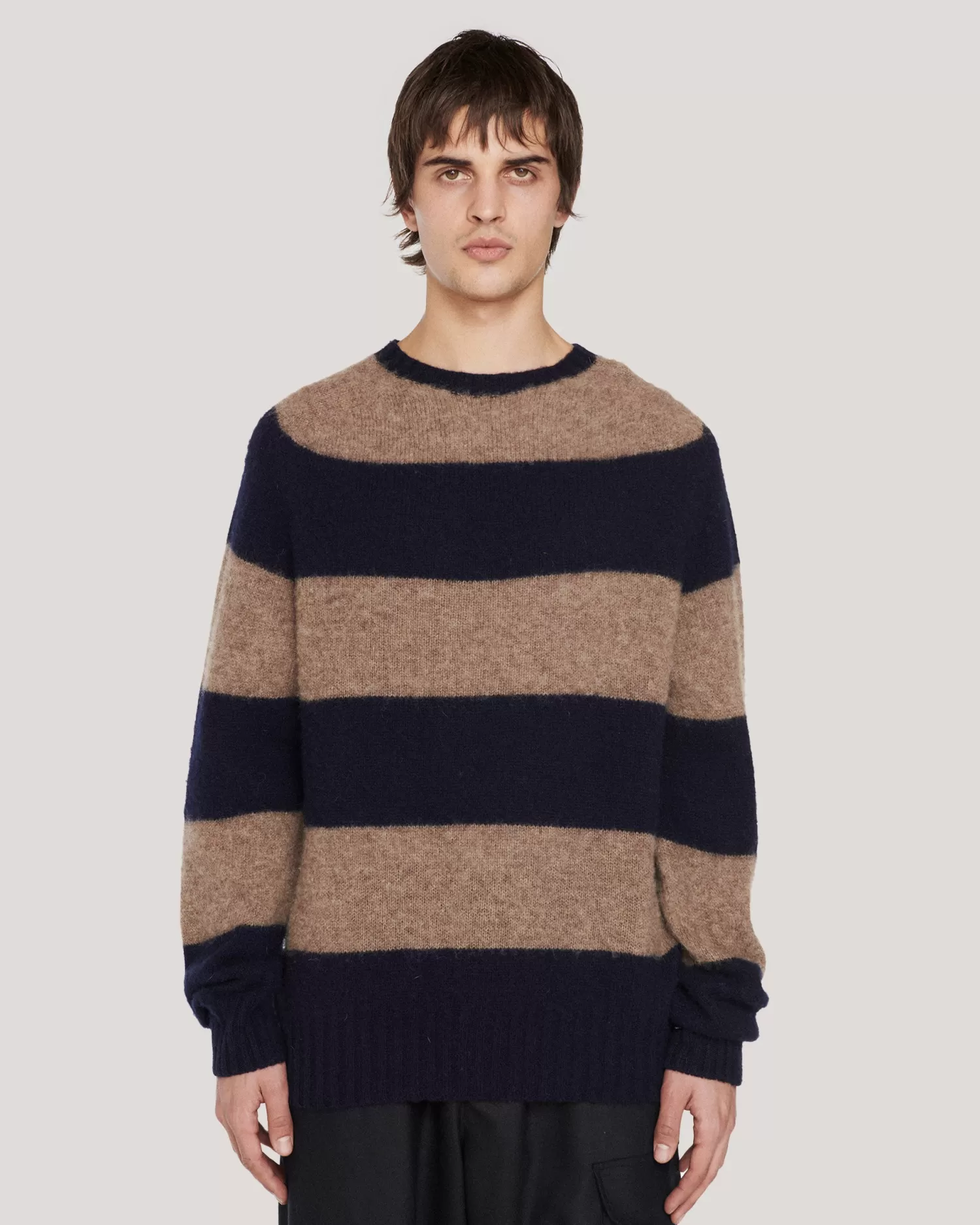 Clearance Suedehead Stripe Jumper Knitwear