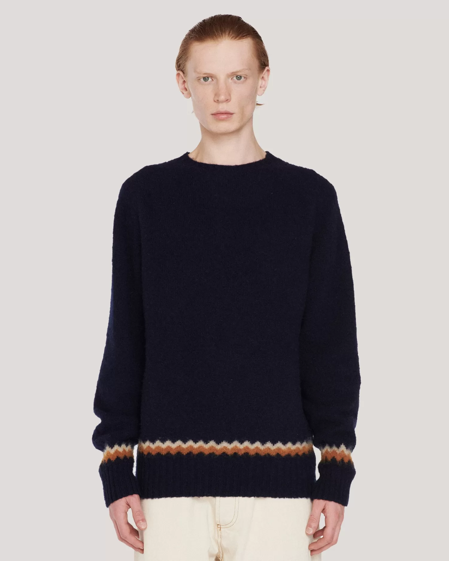 Discount Suedehead Zig Zag Jumper Knitwear