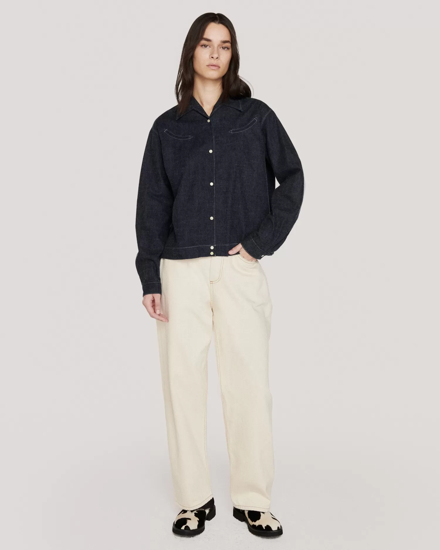 Sale Wanda Shirt Women Denim | Shirts